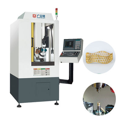 Tám trục trang sức làm máy cho đa năng Cnc vàng vòng đeo tay máy