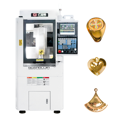 Máy cắt và phay trang sức 5 trục